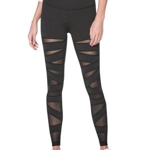Lululemon Mesh Wunder Under High Times Leggings